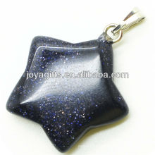 Полудрагоценный камень из голубой каменной звезды с высоким качеством